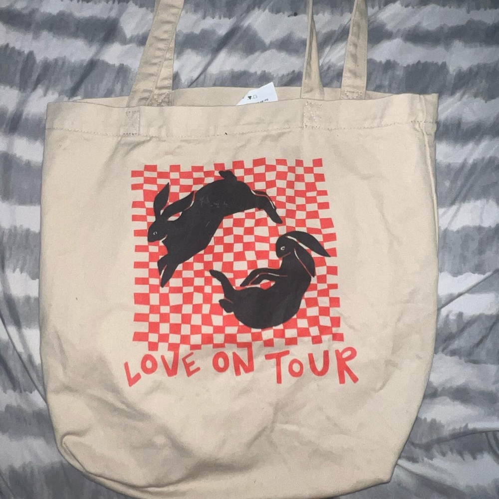 harry styles love on tour tote